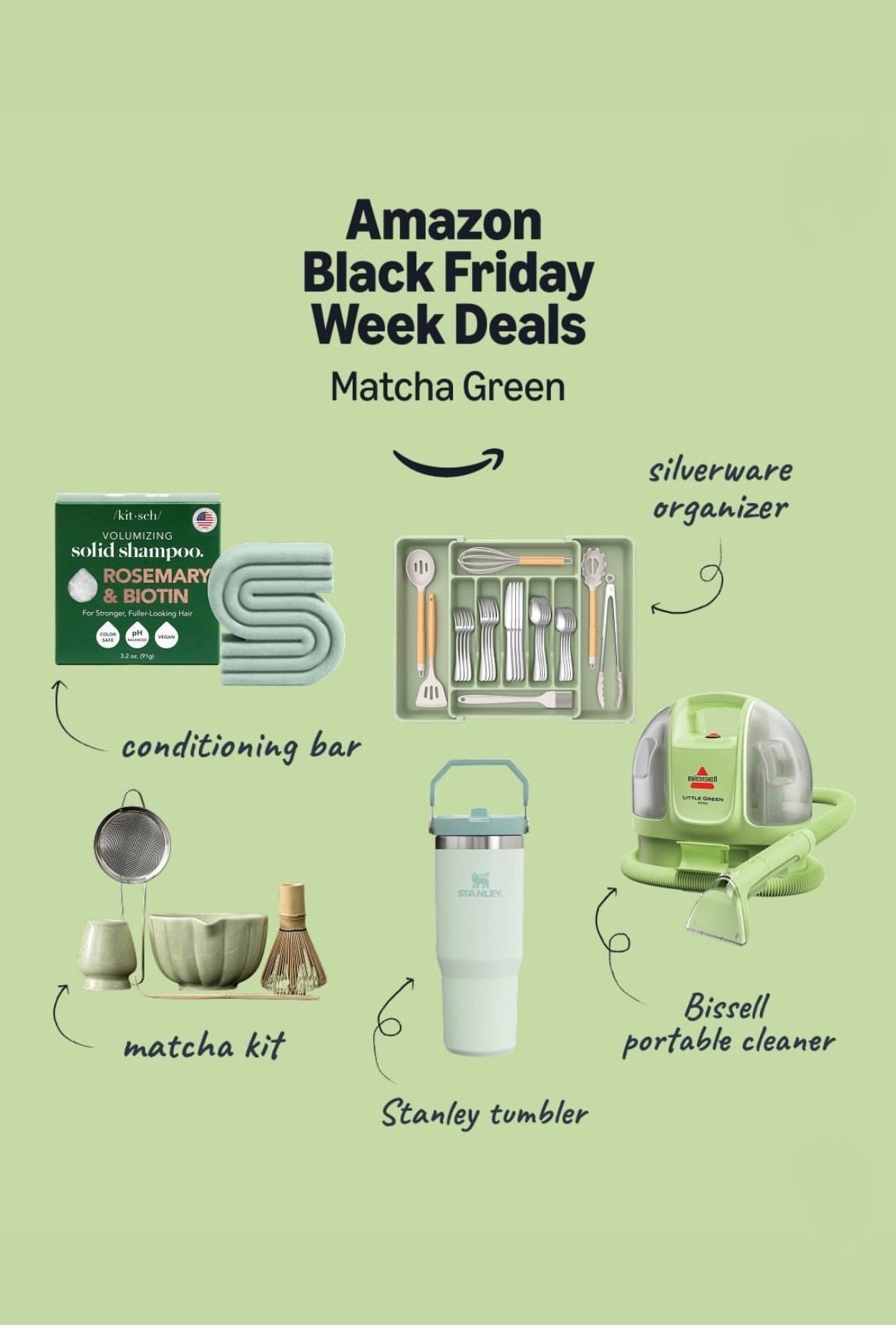 Amazon Black Friday Week: Matcha Green Edition 💚

#LTKSaleAlert #LTKCyberWeek #LTKGiftGuide
