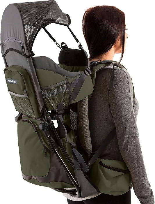 Hiking Baby Carrier Backpack - Comfortable Toddler/Baby Backpack Carrier System with Diaper Chang... | Amazon (US)