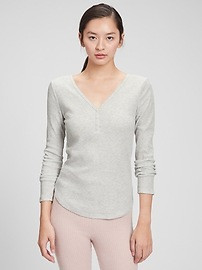 Waffle-Knit T-Shirt | Gap Factory