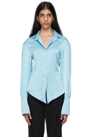 Blue 'Lily' Shirt | SSENSE