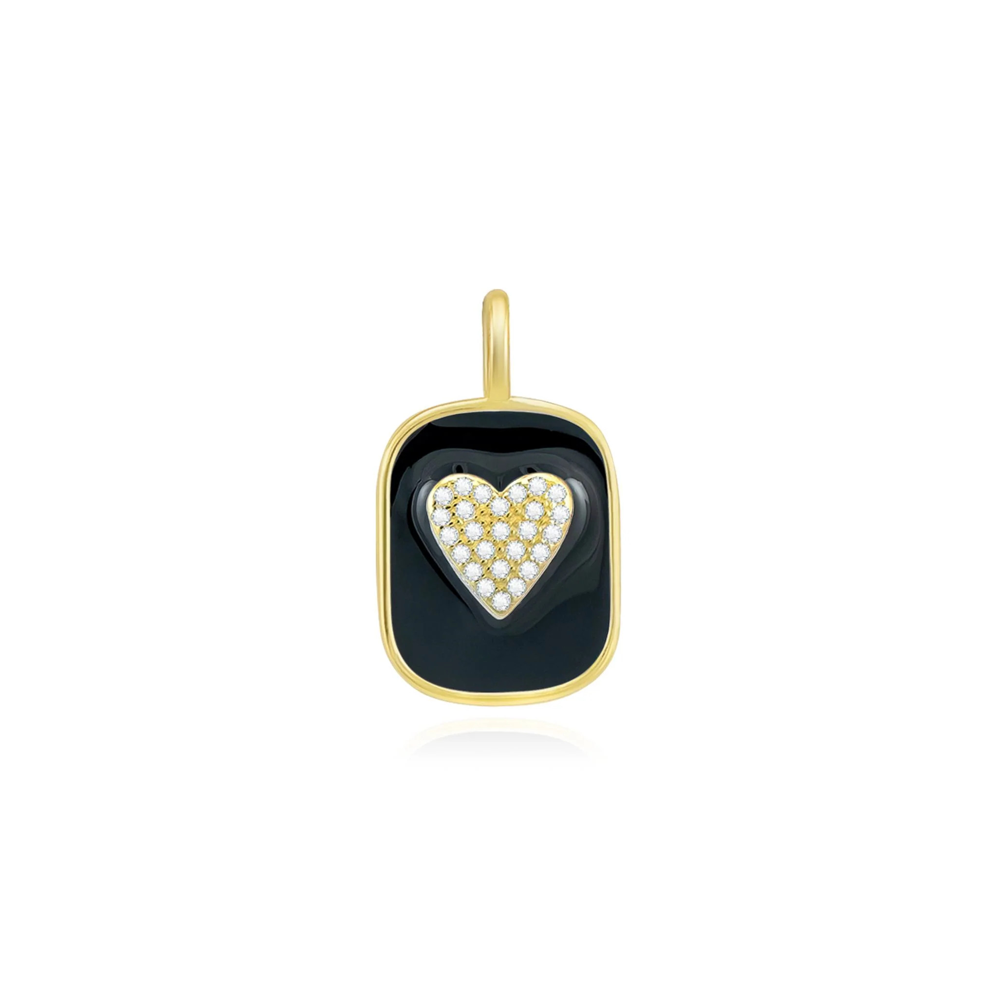 Enamel Heart Pendant | MB Styles