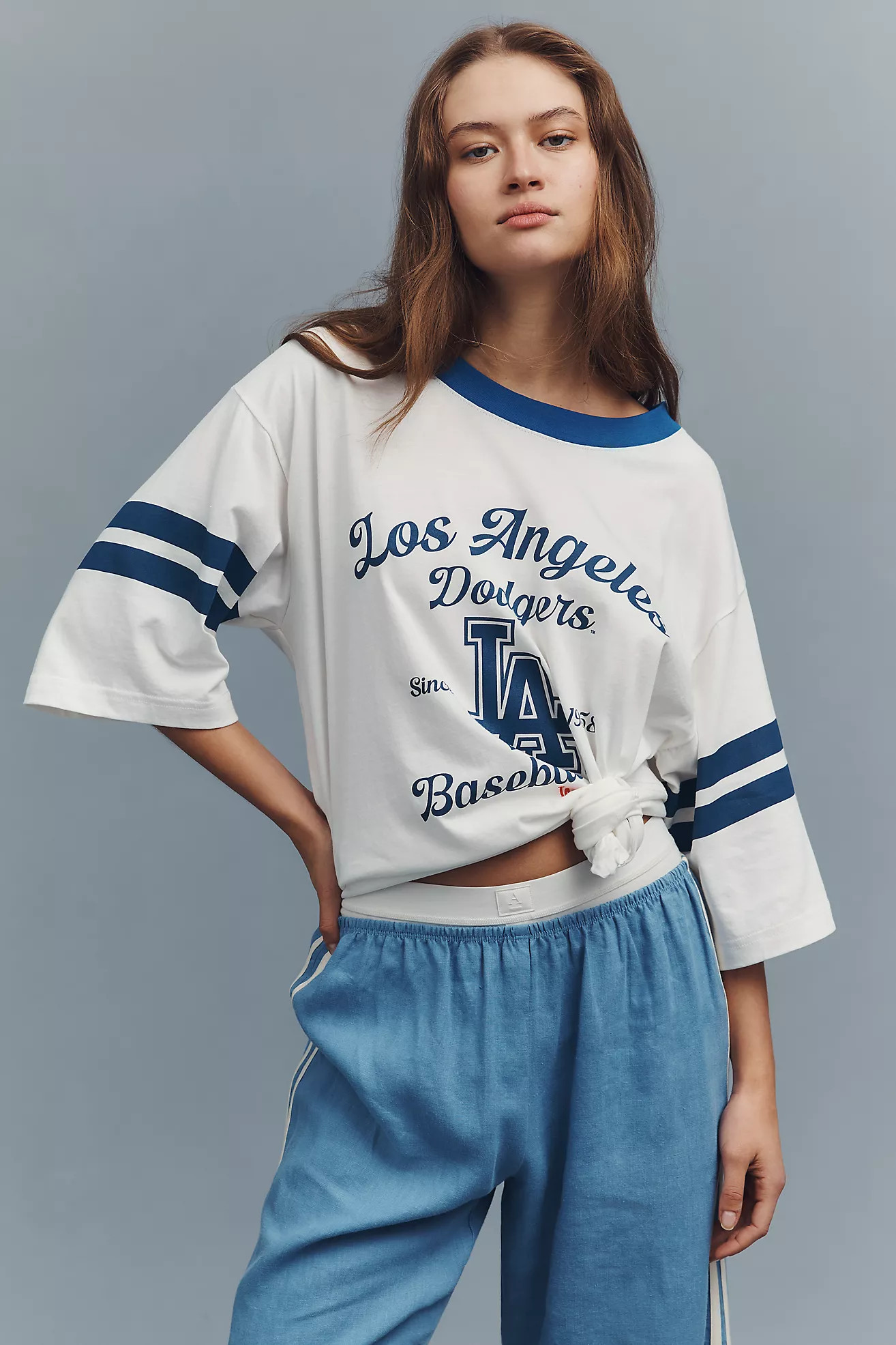 The Wild Collective x Anthropologie MLB Oversized Graphic Tee | Anthropologie (US)