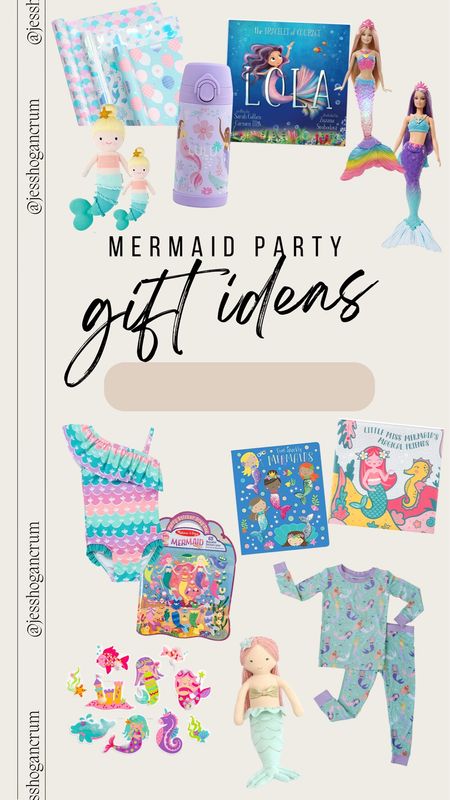 Mermaid Party gift ideas for toddlers!

3rd birthday party, kids birthday party theme, mermaid party, toddler party ideas, gifts for toddlers, mermaid toys, mermaid books, mermaid gifts 

#LTKunder50 #LTKFind #LTKunder100