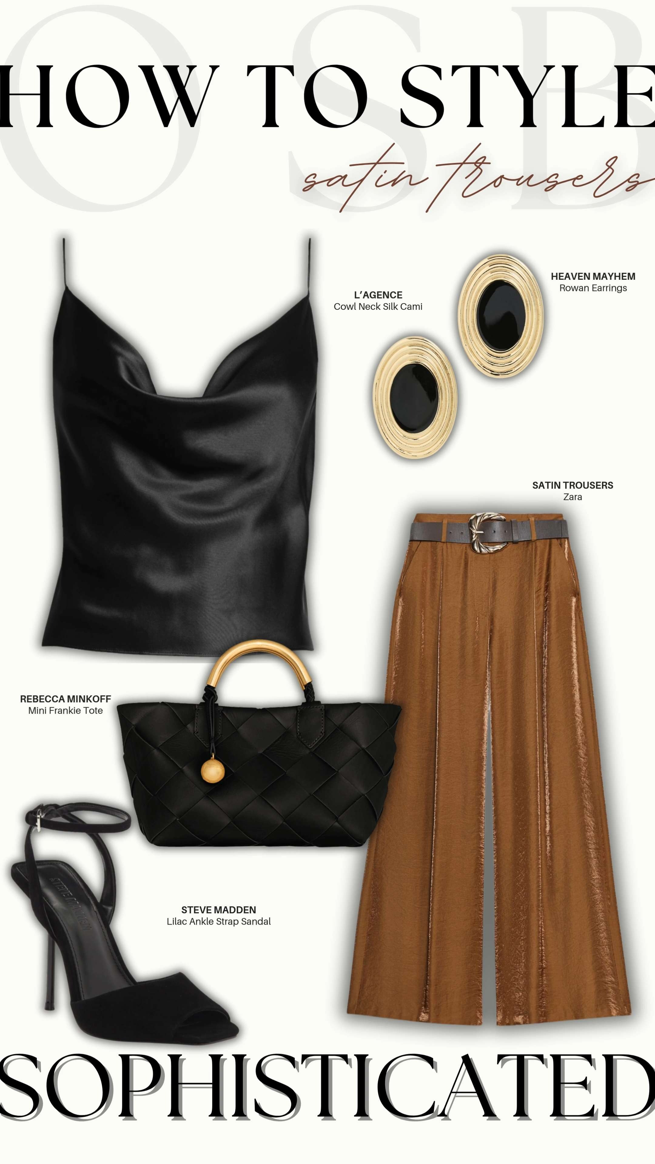 Zara satin trousers styled sophisticated!🖤 

 

#LTKSeasonal #LTKStyleTip