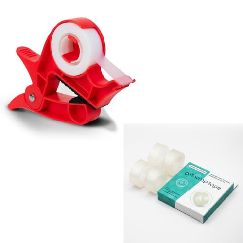 Wrap Buddies Wrapping Paper Clamps with Tape 4 Pack | Amazon (US)