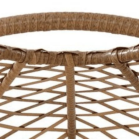 Better Homes & Gardens Ventura Boho Stationary Outdoor Wicker Egg Chair | Walmart (US)