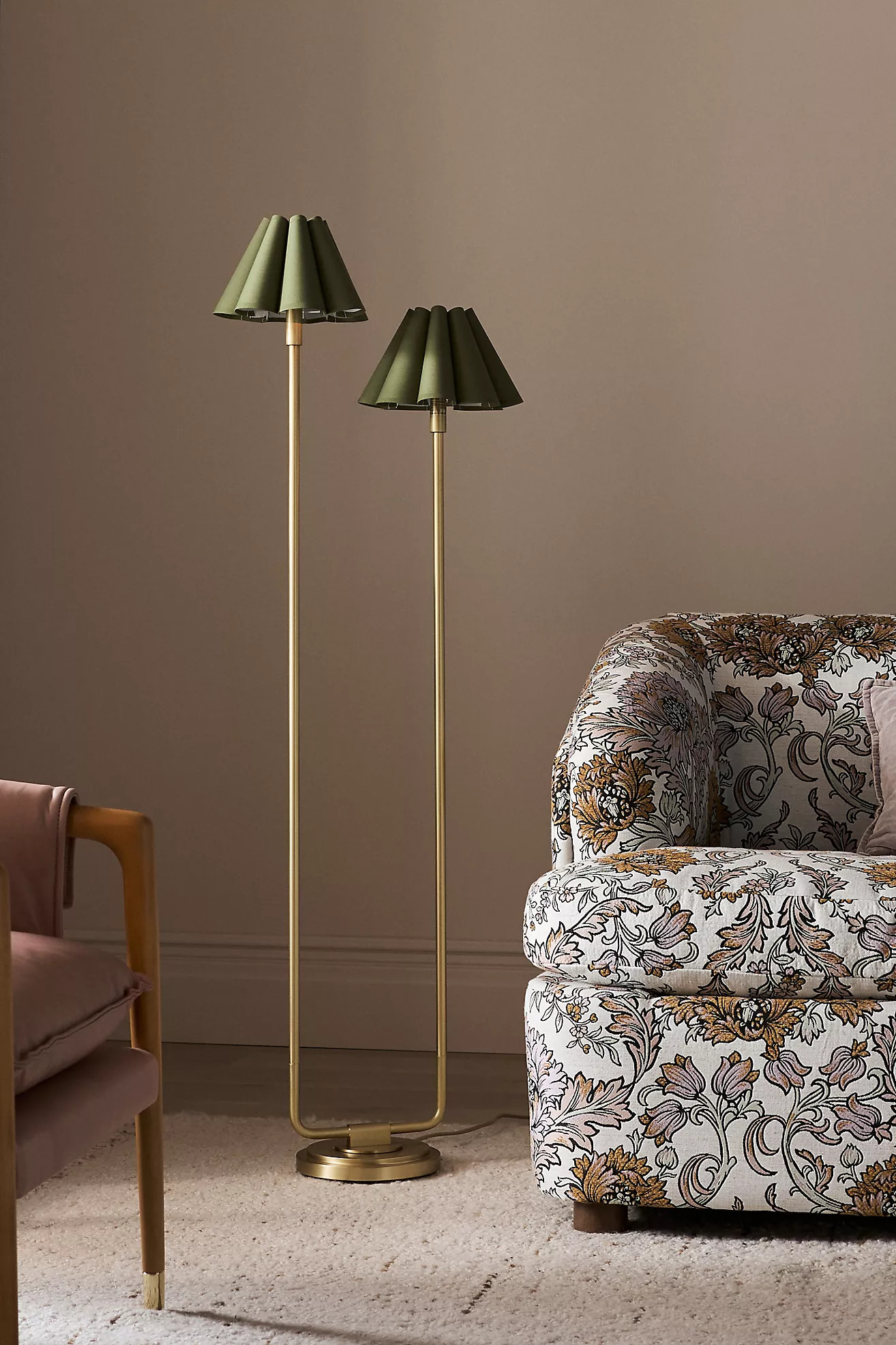Polly Scalloped Floor Lamp | Anthropologie (US)