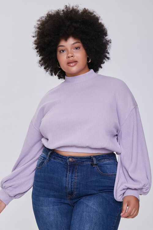 Plus Size Mock Neck Sweater | Forever 21 (US)