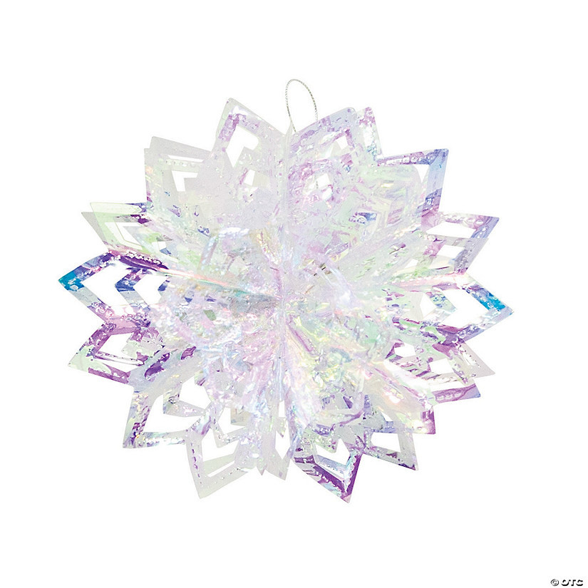 8" Iridescent Starburst Ceiling Decorations - 3 Pc. | Oriental Trading Company