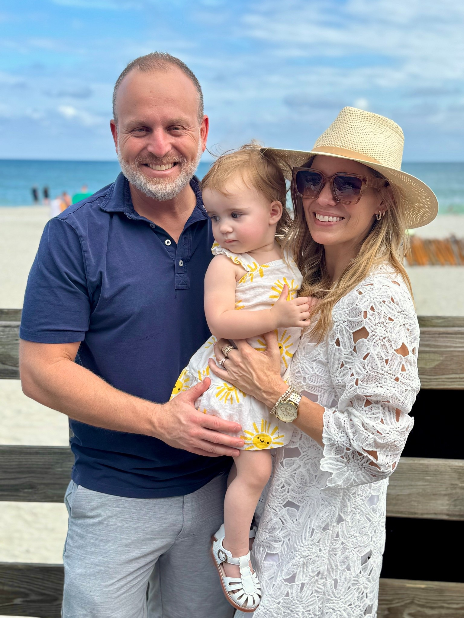 🤍 Use code PREPPYREBEL for 10% off your Melinda Maria jewelry! ✨✨

All white, all right! This dreamy embroidered lace midi dress is a summer standout—perfect for beach strolls, boardwalk brunches, and live music with my little sunshine ☀️👒 I paired it with raffia shell sandals and my go-to sunhat for an easy coastal look. The dress runs TTS and is unlined but I added a slip & floral eyelet detailing  steals the show! 🌼🌴

📦 Linked the exact dress + similar styles
👡 Wearing raffia shell sandals l
🕶️ Melinda Maria gold jewelry (10% off with PREPPYREBEL)

#beachstyle #summeroutfit #coastalstyle #mommyandme #whiteonwhite #amazonfinds #MelindaMaria #PREPPYREBEL #LTKsummer #LTKfamily #LTKbaby #LTKunder50


#LTKOver40 #LTKFindsUnder50 #LTKFindsUnder100

#LTKBaby #LTKFindsUnder100 #LTKKids