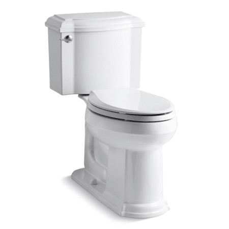 Kohler Devonshire 1.28 GPF Two-Piece Elongated Comfort Height Toilet with AquaPiston Technology -... | Build.com, Inc.