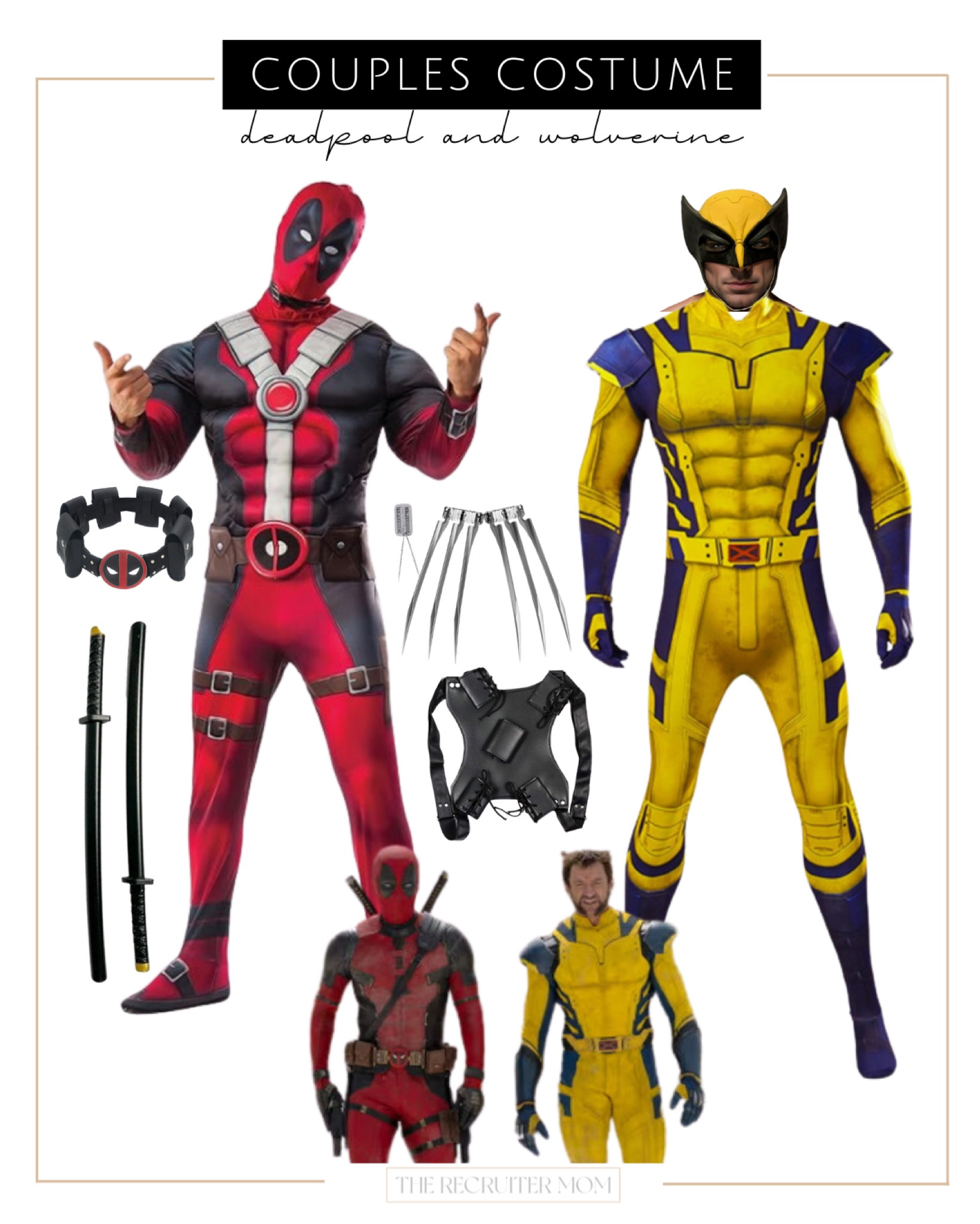Halloween Couple Costume Idea | Deadpool and Wolverine Costume

Halloween costume, costume idea, couples outfit, famous couple costume, famous duo, Halloween party, sibling costume, group costume, best friend costume

#LTKParties #LTKSeasonal #LTKStyleTip