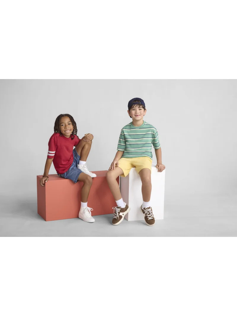 Wonder Nation Boys Knit Shorts, Sizes 4-18 & Husky | Walmart (US)