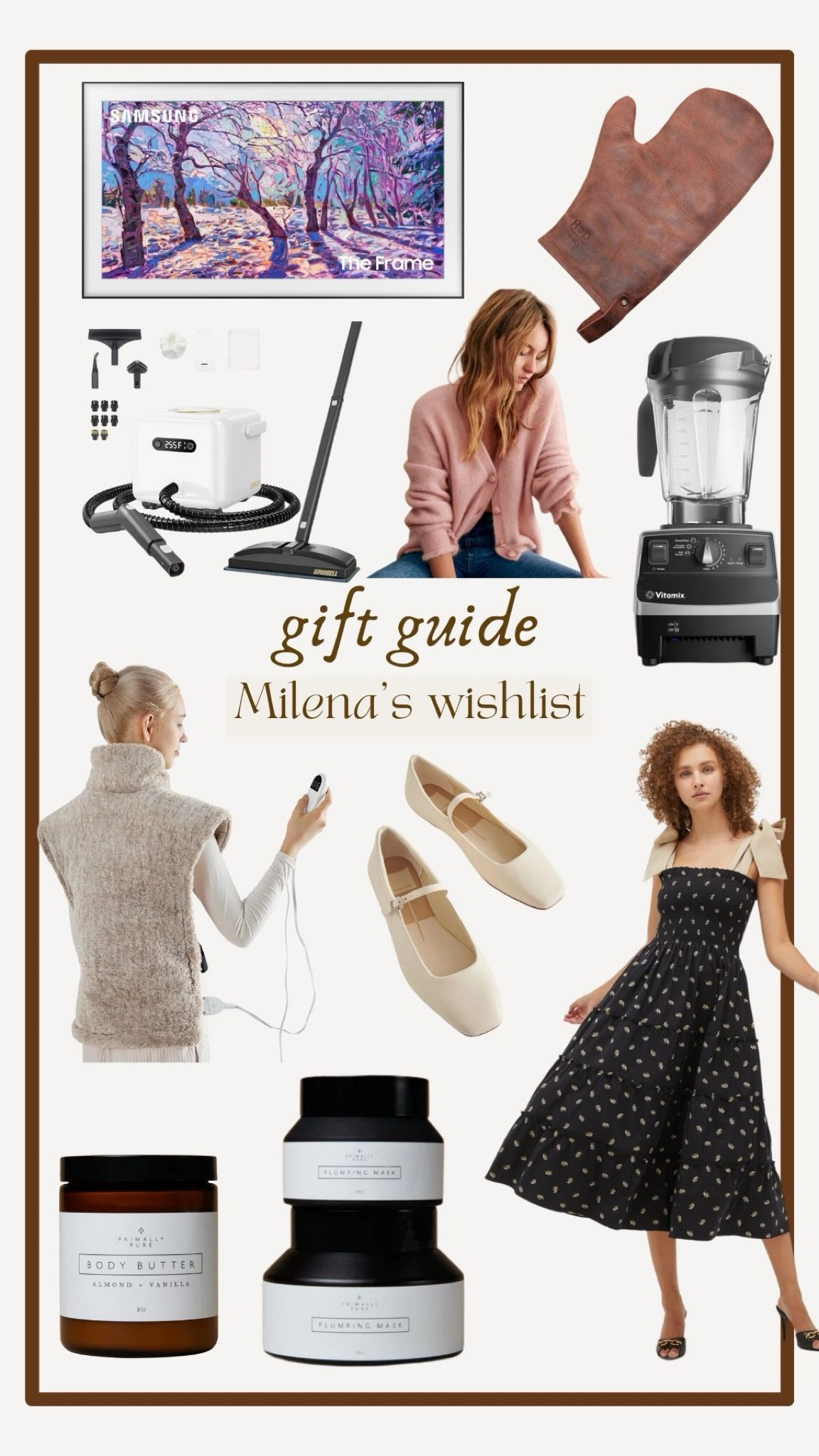 Gift Guide - Milena’s Wishlist - Gifts for mom - gifts for wife - gifts for her 

#LTKSeasonal #LTKHoliday #LTKGiftGuide