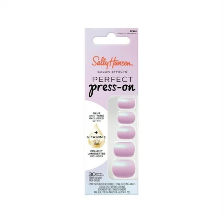 Sally Hansen Salon Effects Perfect Press-On Nails, Affairy to Remember, Non-Damaging, Easy to Apply | Walmart (US)
