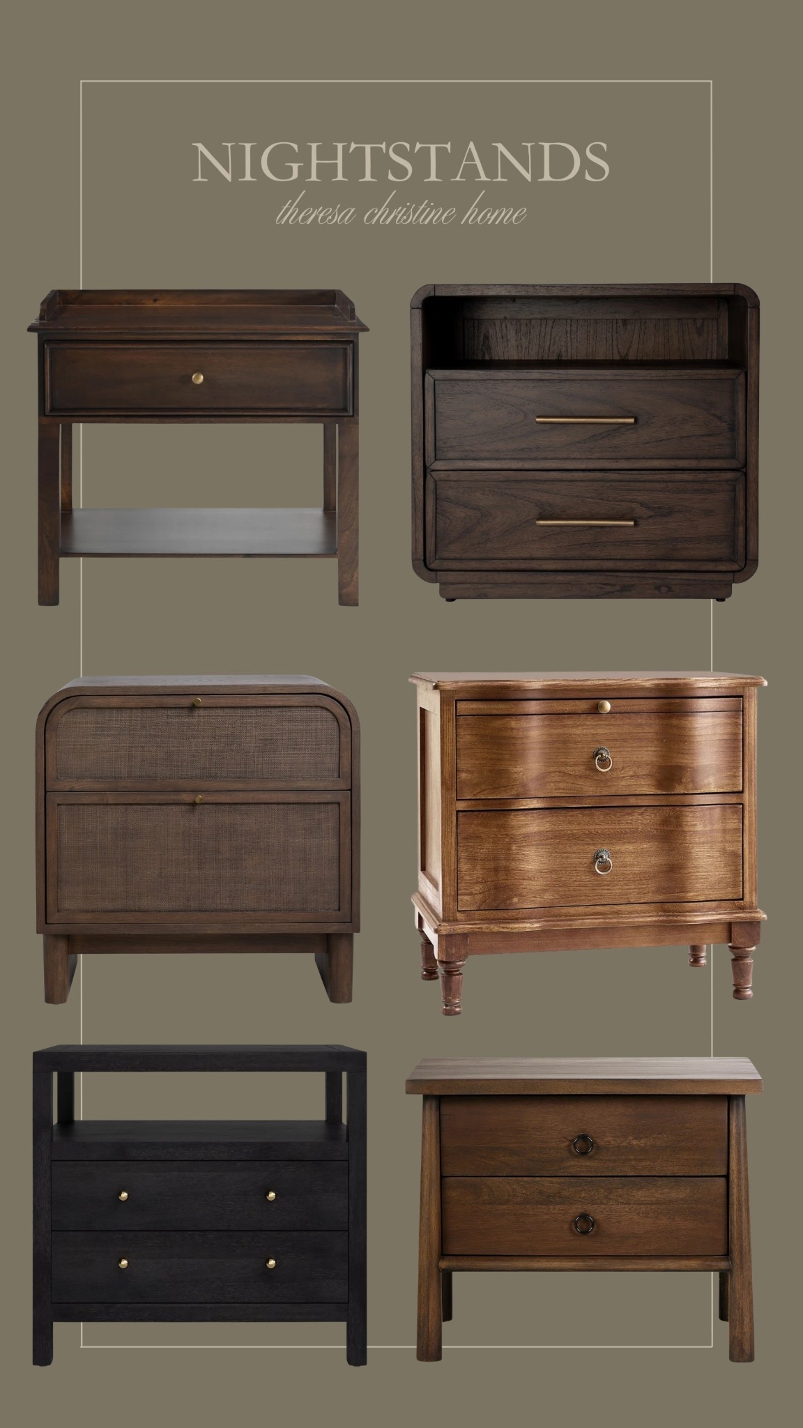 Some of my favorite nightstands for a moody, vintage, neutral home 🤎😍

#LTKSaleAlert #LTKHome