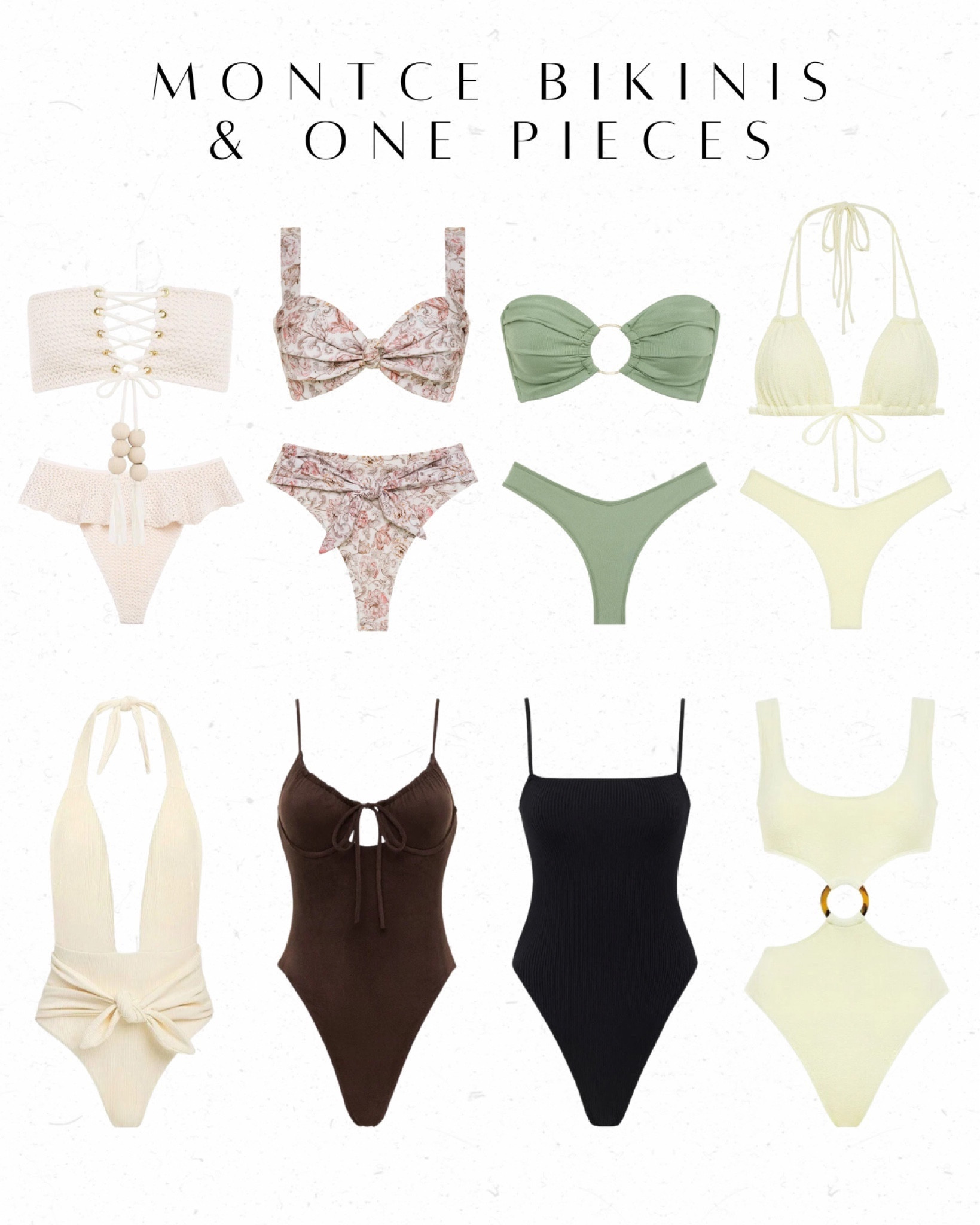 Ready for some sun and sand? Travel now with Montce bikinis & one-pieces! //

Montce, Montce Swim, Swimwear, Swim suits, Best Sellers, Vacation Wear, Resort, Resort Outfits, Resort Wear, Resort Wear 2024, Resort Style, Resort Fashion, Vacation, Vacation Outfits, Vacation Outfits Beach, Vacation Looks, Travel, Travel Essentials, Travel Must Haves, Swimsuits, Fashion

#LTKswim #LTKstyletip #LTKtravel
