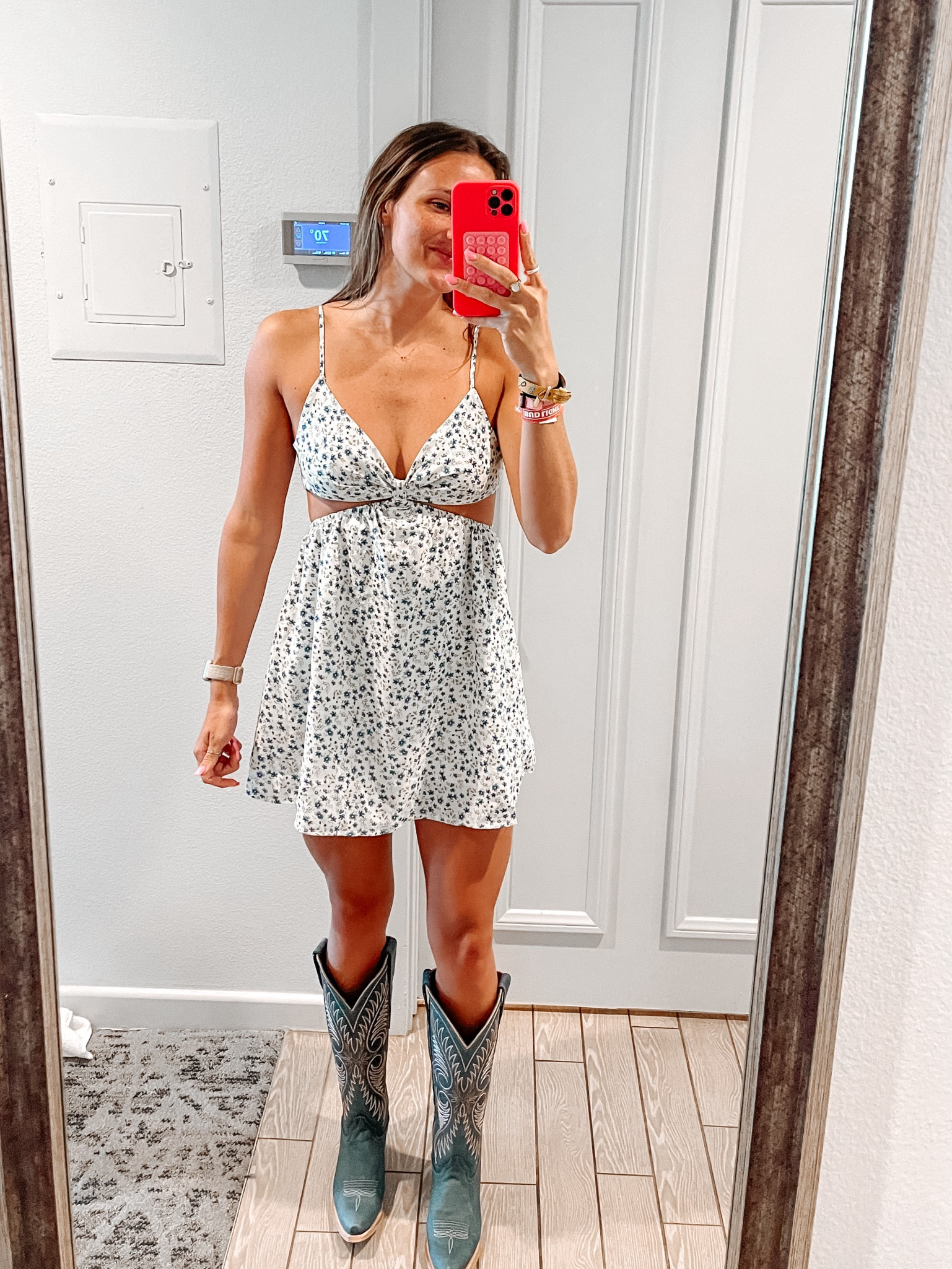 stagecoach outfit!! the boots are Corral (from boot barn, but I can’t link them!)