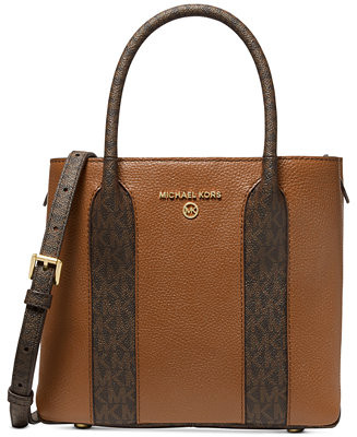 Signature Austin Leather Messenger Bag | Macys (US)