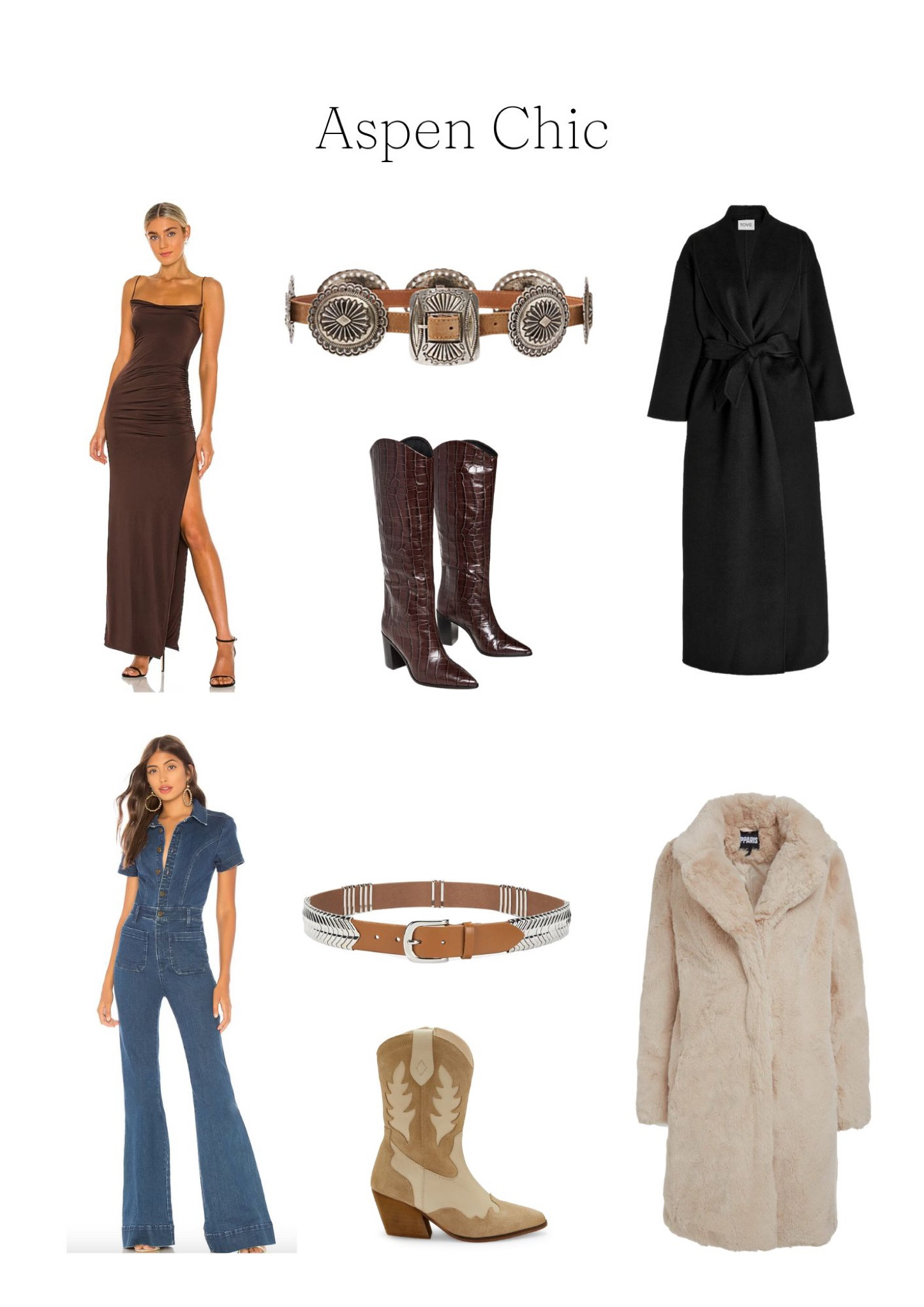 Aspen Chic Style Guide! Perfect for wedding events! 