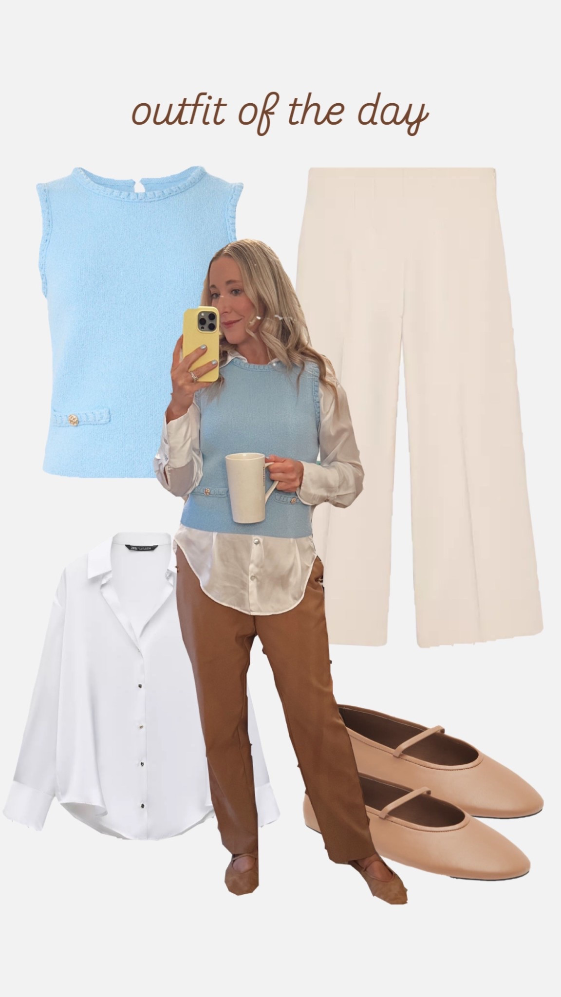 Outfit of the day! 
Work outfit
Workwear 
Zara 
Zara outfit 

#LTKFindsUnder100 #LTKWorkwear #LTKWatchNow