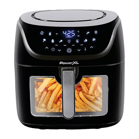 PowerXL Vortex Pro 8-Quart Smart Air Fryer, One Size, Black | JCPenney