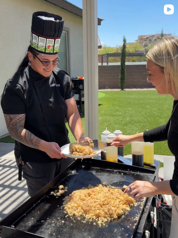 Hibachi for Hibachi!! 

 