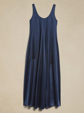Serenade Silk Maxi Dress | Banana Republic (US)