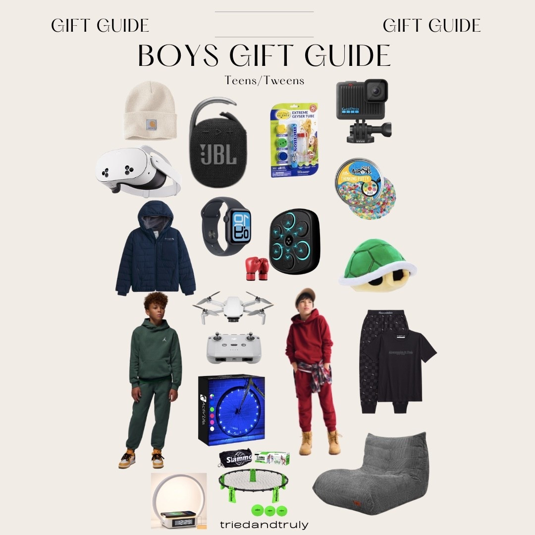 Boys Gift Guide
Teens Teens boys presents for holiday gifting 

#LTKHoliday #LTKKids #LTKGiftGuide