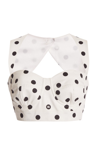 Polka-Dot Cotton-Drill Top | Moda Operandi (Global)