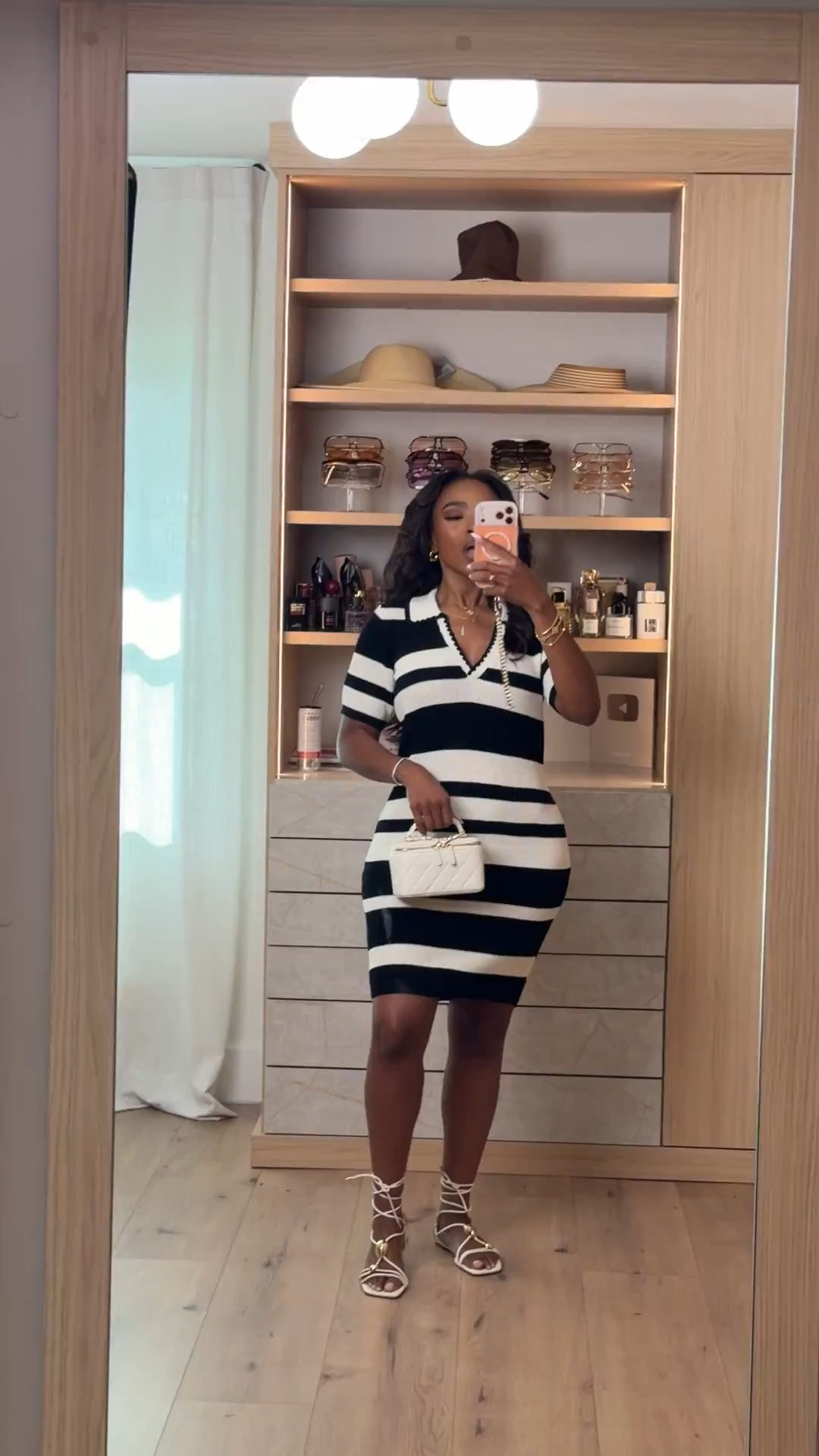 Hi babes!

This striped knit dress is giving effortless chic 🤍 The black and white contrast makes it feel timeless while the fitted silhouette keeps it flattering and elevated without trying too hard.

Where to wear this:
Brunch
Vacation dinners
Summer date nights
Girls nights
Weekend outings

I love dresses like this because they’re easy to style over and over again — swap the shoes, bag, or jewelry and it instantly feels like a whole new look while your cost per wear keeps getting better.

Everything is linked below

xx Kira | Kira’s Fashion Finds

34D - 27 - 40 | size small or 4

#LTKootd #LTKgrwm #LTKPetite