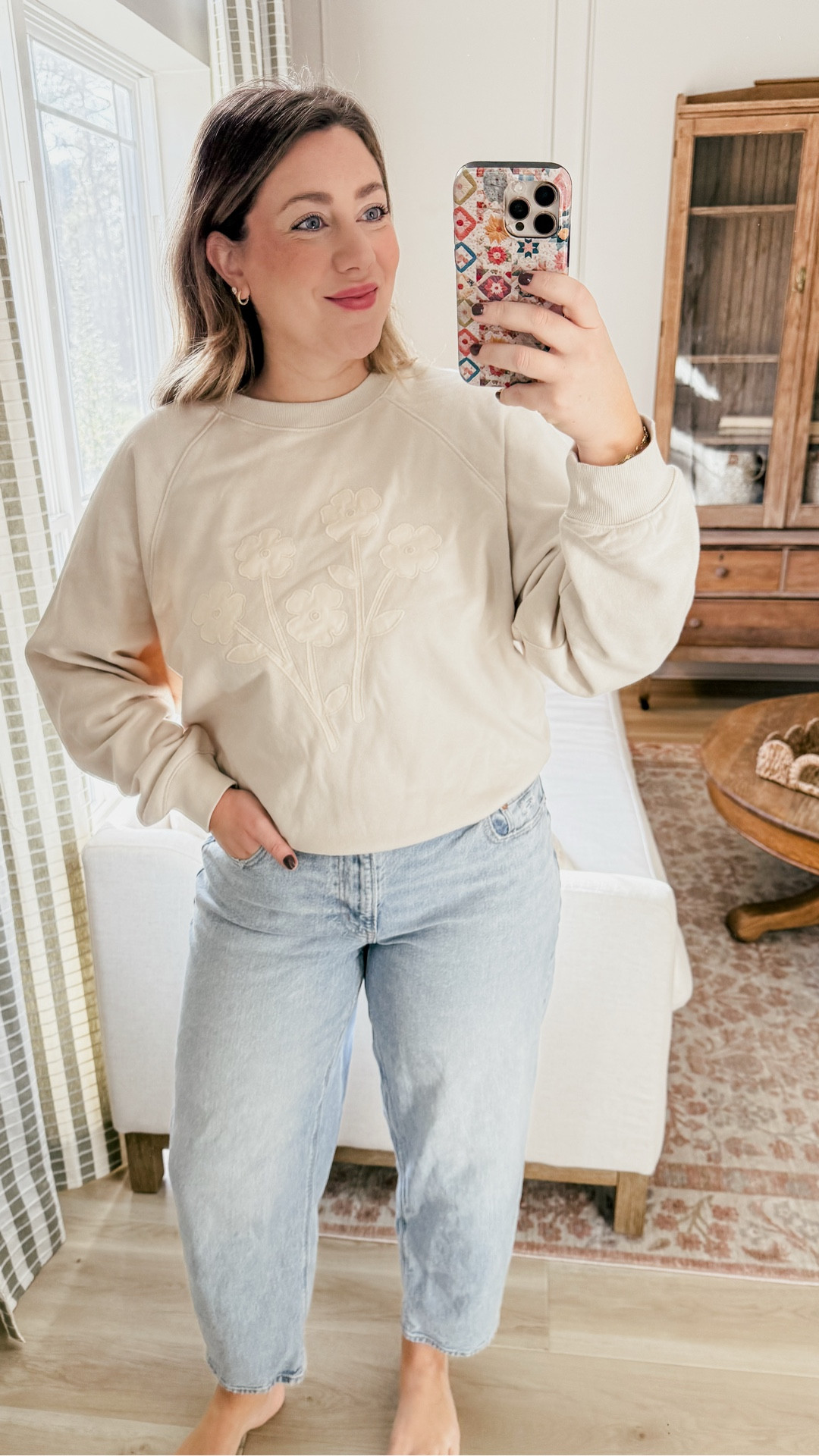 Cutest old navy sweatshirt! You can wear this with SO much! TTS 

THEBLOOMINGNEST old navy comfy embroidered sweatshirt 

#LTKFindsUnder50 #LTKmomlife #LTKSaleAlert