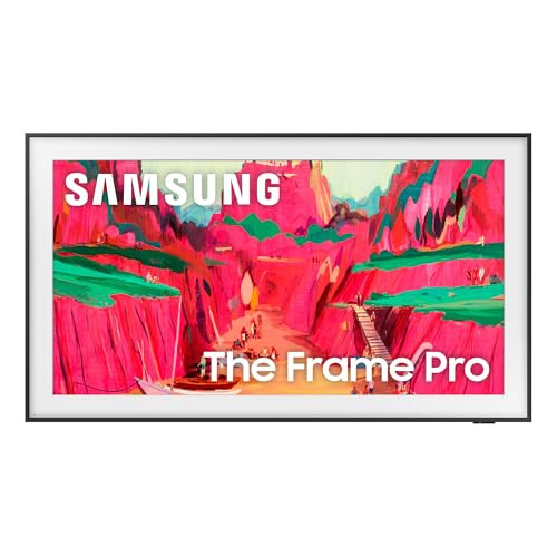 Samsung 75-Inch Class The Frame Pro LS03FW 4K Neo QLED Mini LED Smart TV (2025 Model) Slim Fit Wall Mount, Modern Frame Design, Wireless One Connect, NQ4 AI Gen3 Processor, Art Mode, Alexa Built-in | Amazon (US)
