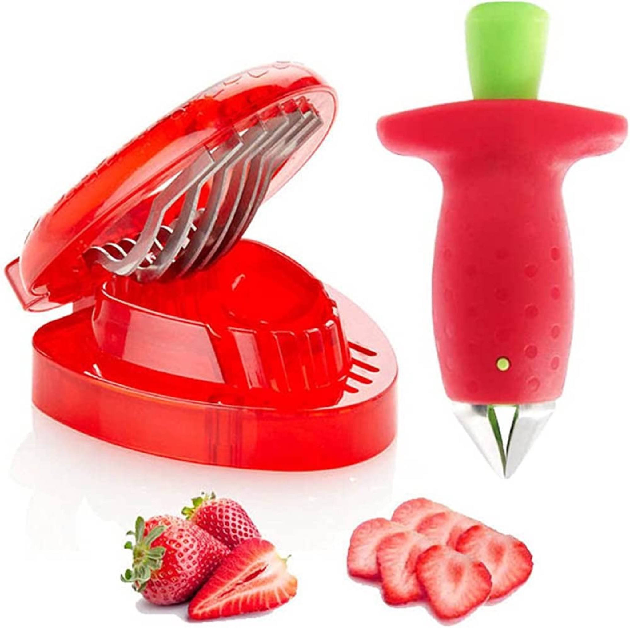 Strawberry huller and slicer.
Makes quick work of prepping strawberries!!!

#LTKSeasonal #LTKhome #LTKFind