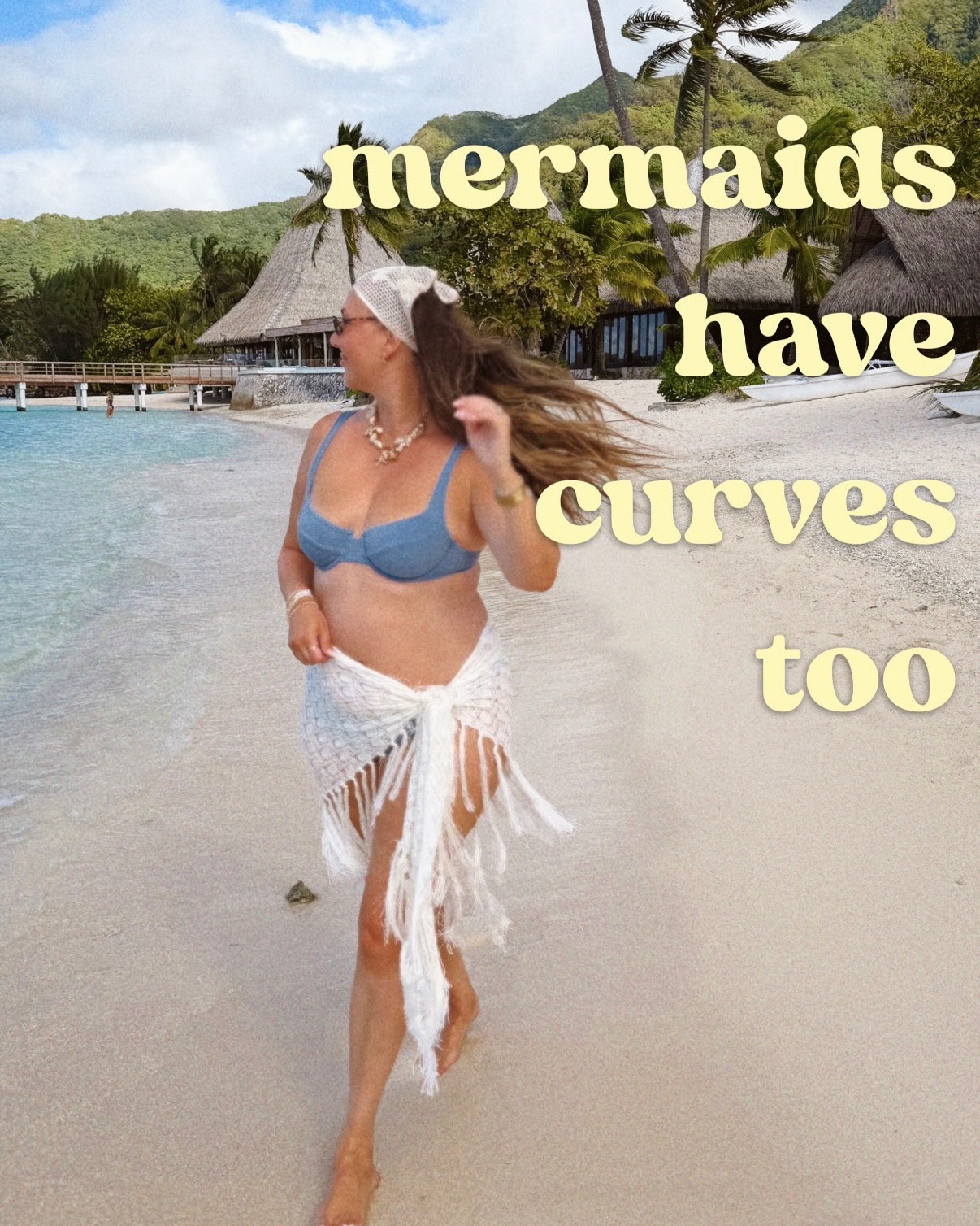 where my curvy mermaids at 🧜🏼‍♀️🐚🥥👙 

this suit will forever be a favorite, so i bought it in another color! comment SWIM for links & sizing 🫶🏼

#midsize #swimsuit #midsizeswim #vacationoutfit #moorea Moorea, midsize, swimsuit, bikini, midsize swim, plus size swim, curvy swim, curvy girls, beach vacation outfits