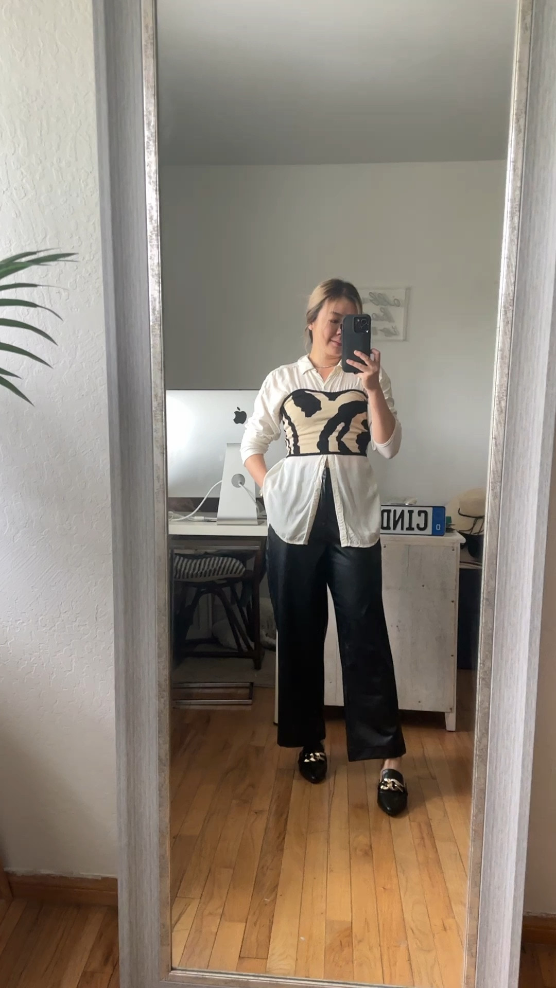 Chic layering for the office! Layer a statement bustier top over your classic 
 button up shirt for a look that’s sure to impress. I’m 5’1” and wearing size XS in Splendid! (Take 40% off almost everything  with code FOURTH)

#LTKStyleTip #LTKSaleAlert #LTKSummerSales