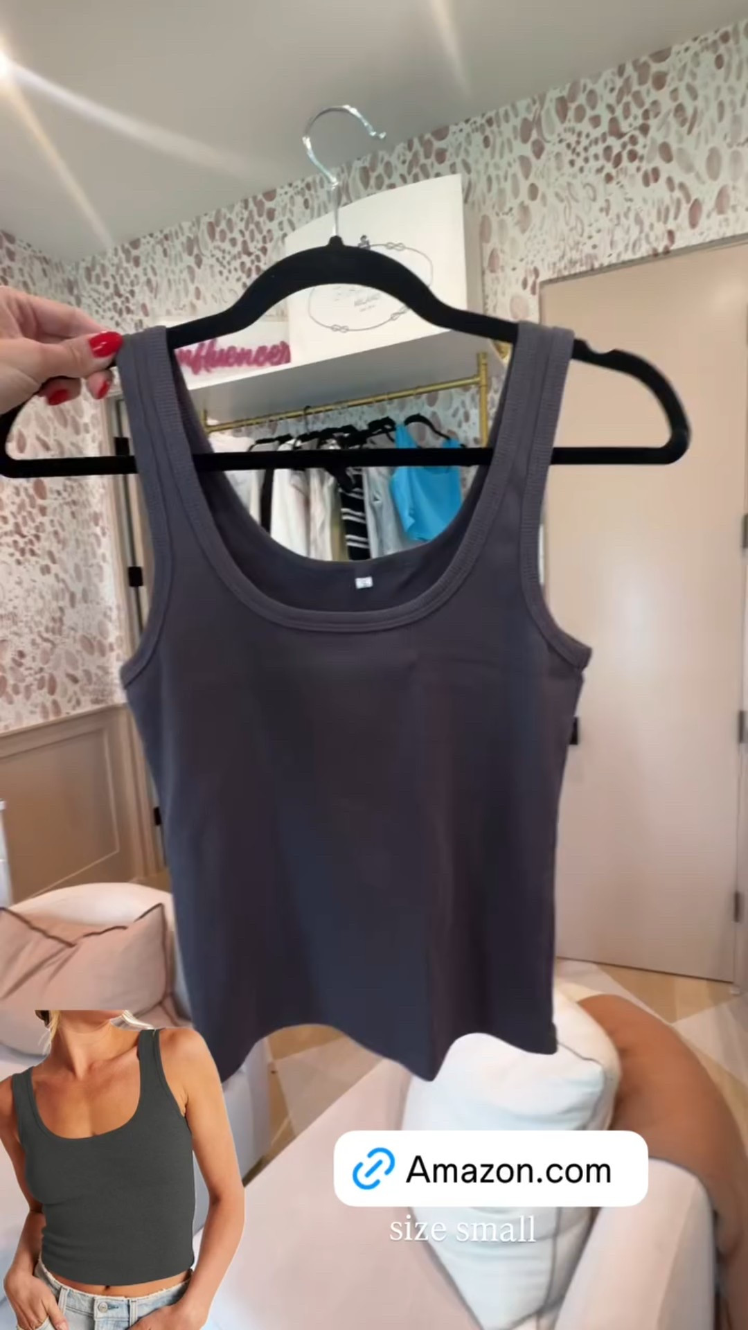 I just got this Amazon tank for the lake house and it’s soo cute. A great basic for $18!

#LTKFindsUnder50 #LTKSeasonal #LTKStyleTip