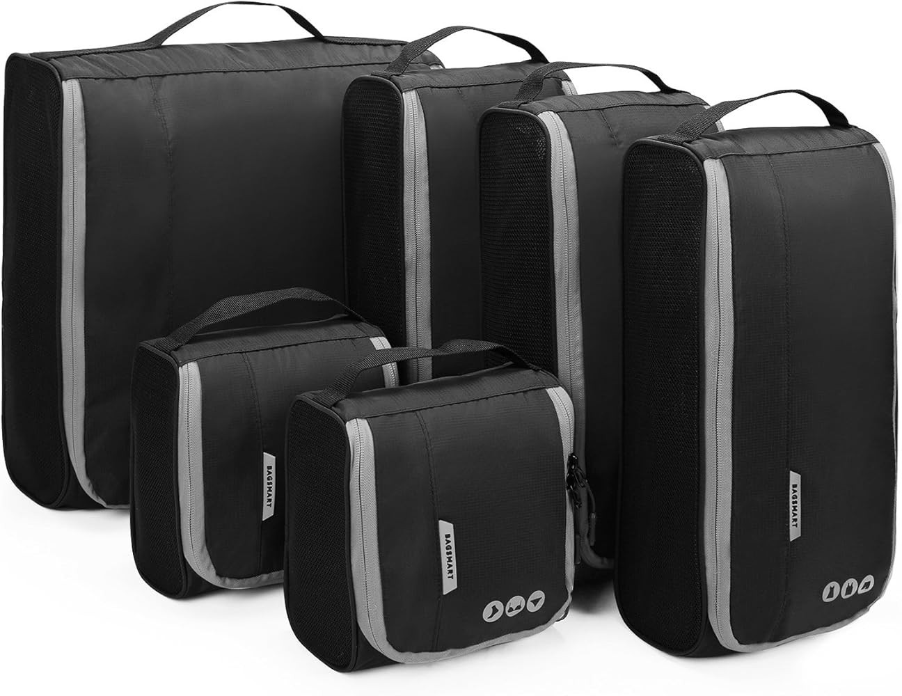 Packing Cubes, BAGSMART Packing Cubes for Suitcases, Lightweight Travel Organizer for Luggage, Wire  | Amazon (US)
