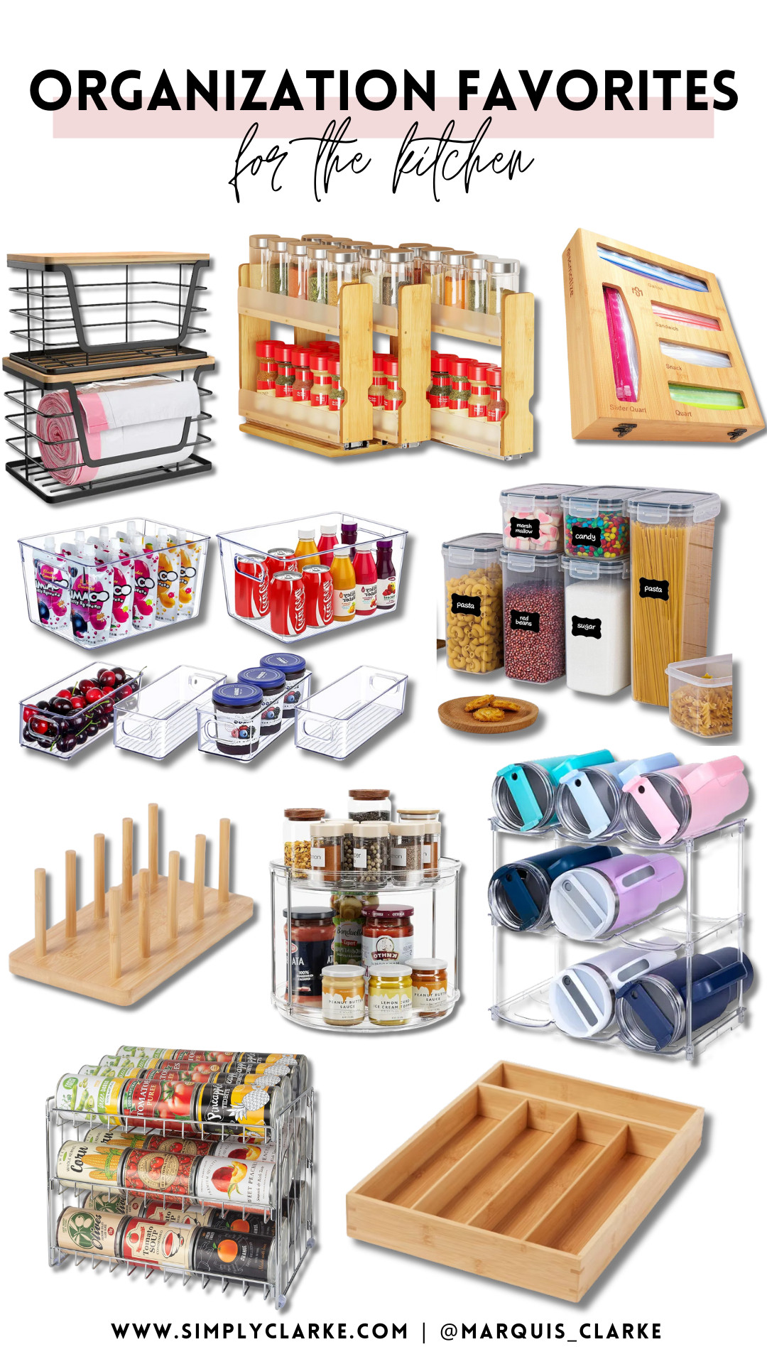 Kitchen organization favorites that actually make life easier! From fridge bins to drawer dividers + pantry must-haves—these are the pieces I use to keep everything tidy, functional, and aesthetic!  

 #LTKfoodie #LTKHome #LTKFindsUnder50