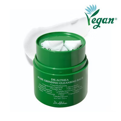 Dr. Althea Pure Grinding Vegan Cleansing Balm (1.69 oz) melt away makeup, impurities, and sunscreen in one simple step. | Target