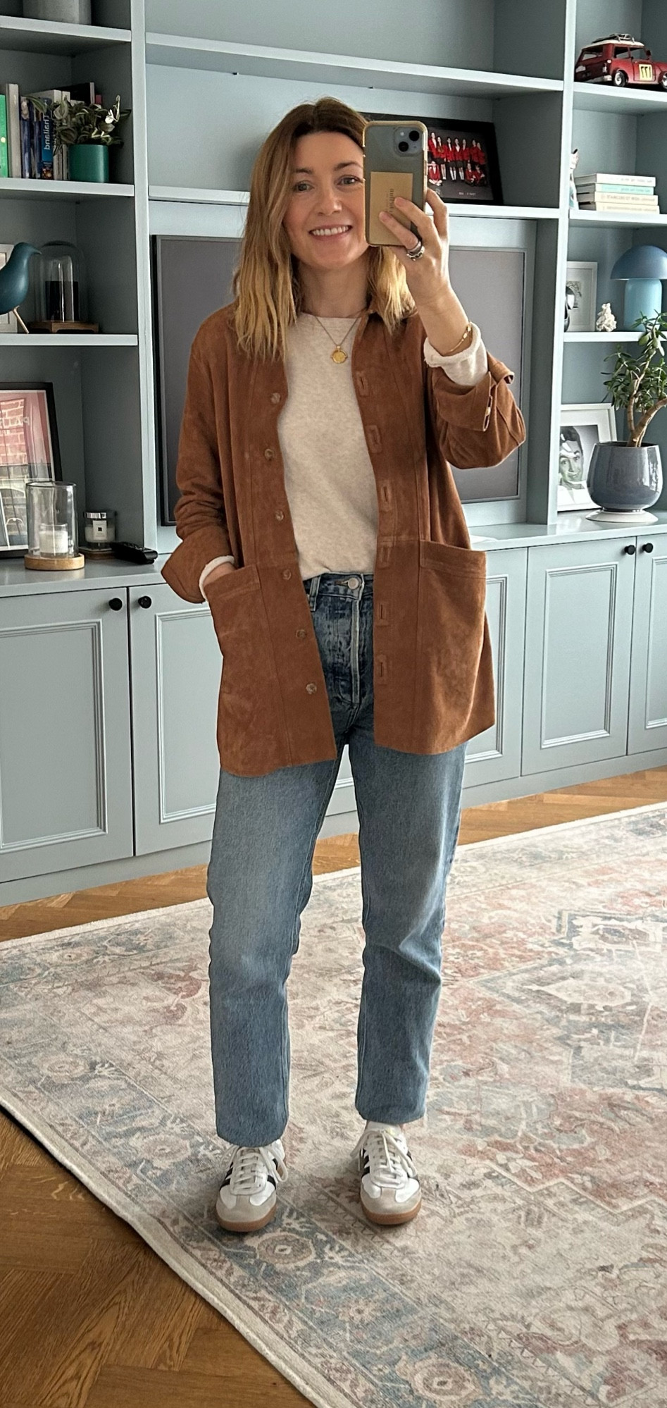 Everyday casual outfit 
A suede jacket is the perfect transitional item to own to add a bit of warmth and style this autumn 

#LTKautumn #LTKeurope #LTKuk