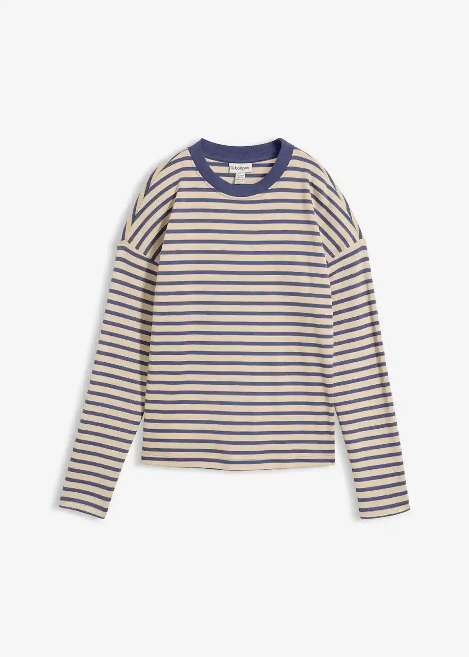 Langarmshirt aus schwerer Baumwolle | Bonprix DE