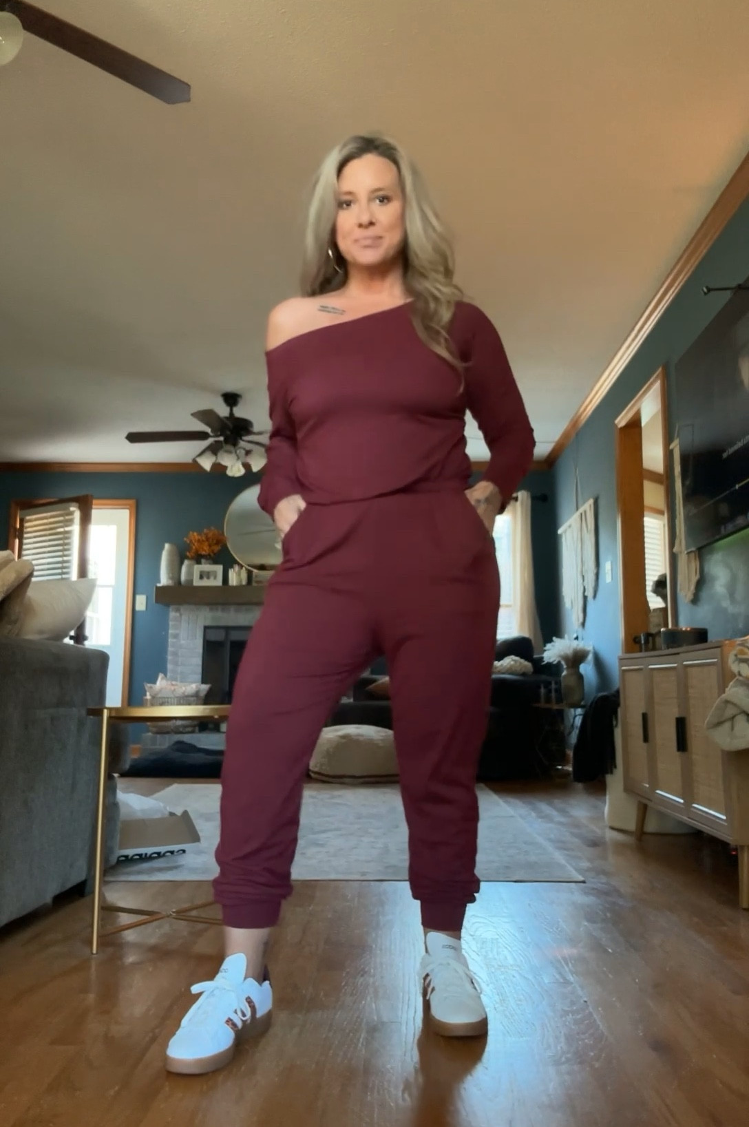 Fall outfits are my favorite! I love a good jumpsuit and in this color!
Size: medium 
Shoes: size 7


#LTKMidsize #LTKFindsUnder50 #LTKStyleTip