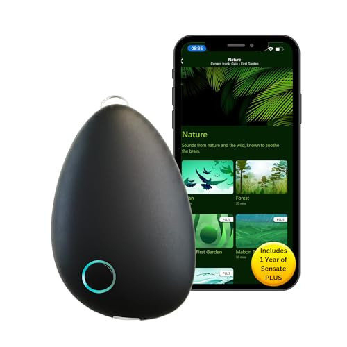 Sensate Relaxation Device - for Immediate Calm and Long Term Stress Resilience - with Patented Infrasonic Resonance Technology - Includes Sensate Plus | Amazon (US)