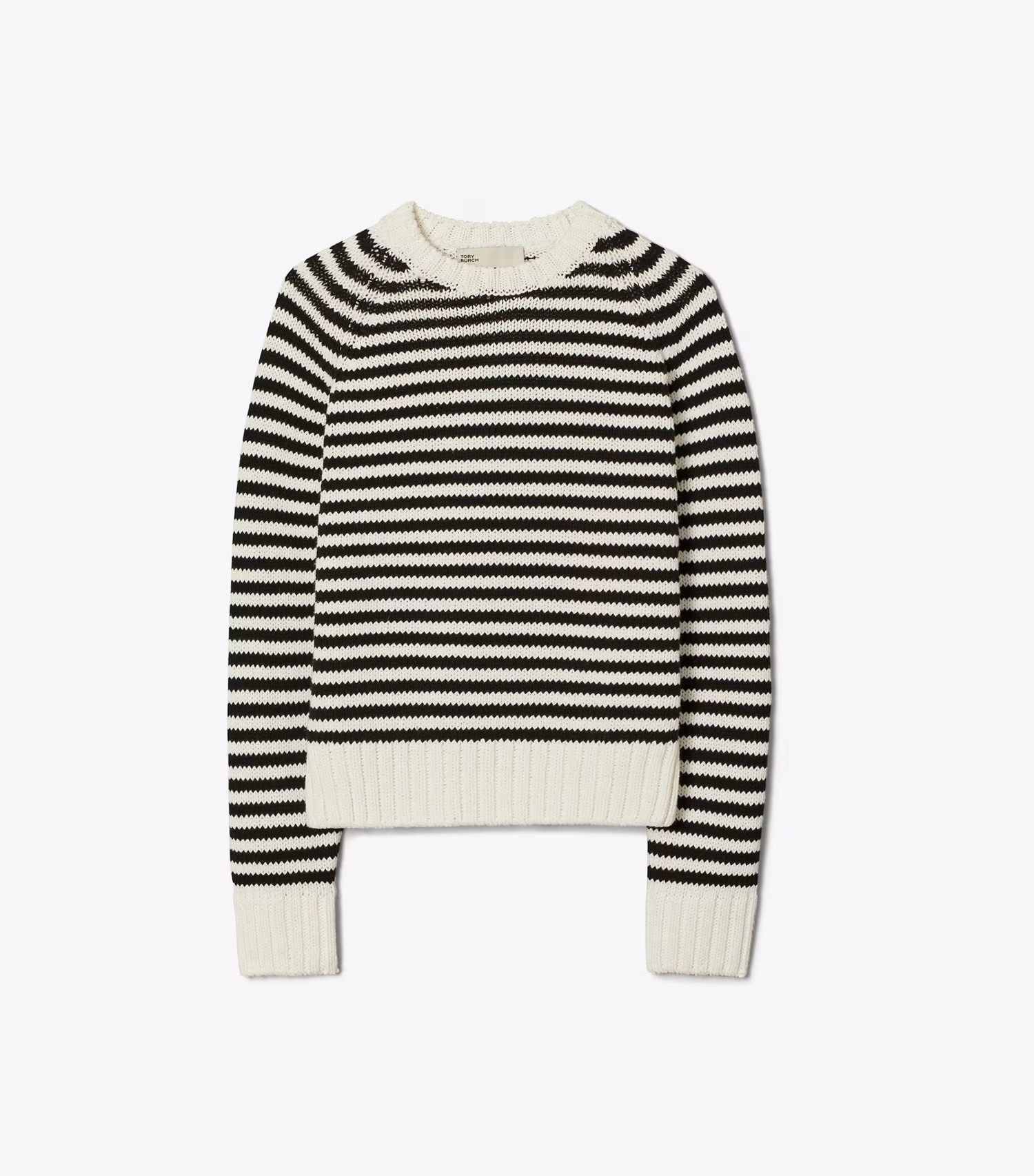 Cotton Cropped Sweater: Women's Designer Sweaters | Tory Sport | Tory Burch (US)