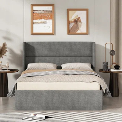 Gaillarde Hydraulic Lift Up Storage Upholstered Platform Bed | Wayfair North America