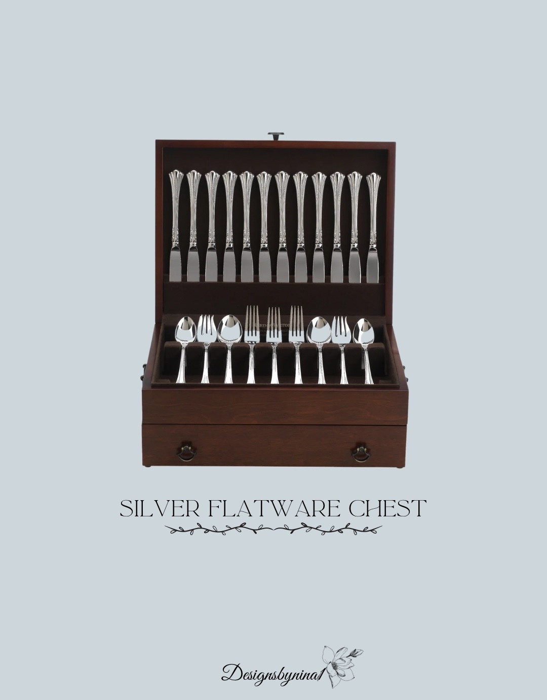 🤎🩶Beautiful Silver Flatware Set! 🎁The Perfect Gift for Her! 

Silverware Set | Holiday Gift Guide for Her | Christmas Gift for Her | Wedding Gift Idea #wayfair 

#LTKWedding #LTKHome #LTKGiftGuide #LTKHoliday