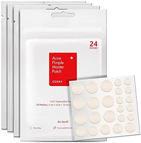 COSRX Acne Pimple Patch (96 counts) Absorbing Hydrocolloid Spot Treatment Fast Healing, Blemish Cove | Amazon (US)