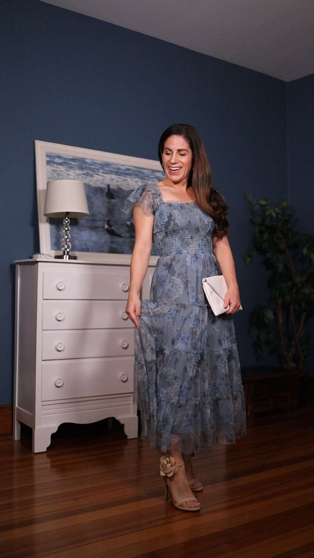 A floaty feminine wedding guest dress option that comes in a boat load of colors! This tulle midi dress is great for petites and can be worn on-shoulder or off. Sizes from XS to 3XL - many colorways available. 

Use code LINDSAY15 for extra savings! 

It's one of the brand's best-sellers for a reason.  

 #LTKPetite #LTKFindsUnder100 #LTKWedding