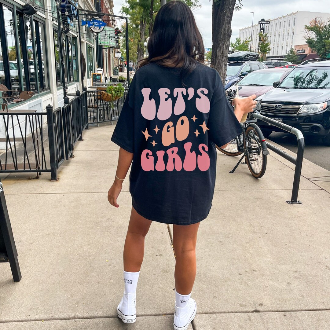 Lets Go Girls Retro Bachelorette Party Shirts Groovy Bachelorette Nashville Bachelorette Trendy A... | Etsy (US)